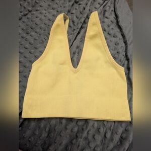 Like New , Yellow Garage tank Top Size Xs Perfect Condition